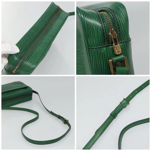 LOUIS VUITTON Epi Trocadero 27 Shoulder Bag Green M52314 LV Auth 128600 - Picture 16 of 16